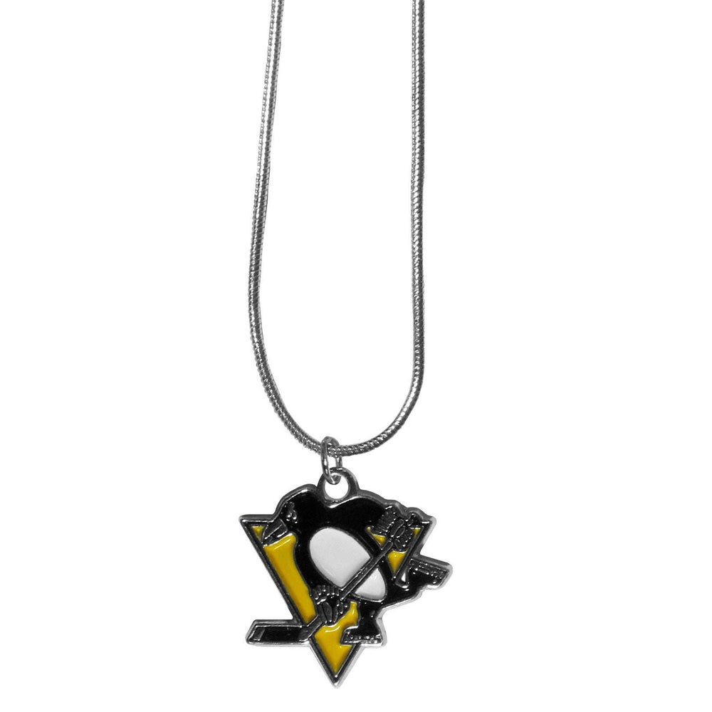 Pittsburgh Penguins Snake Chain Necklace - Pittsburgh Penguins - Flyclothing LLC