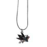 San Jose Sharks Snake Chain Necklace - San Jose Sharks - Flyclothing LLC