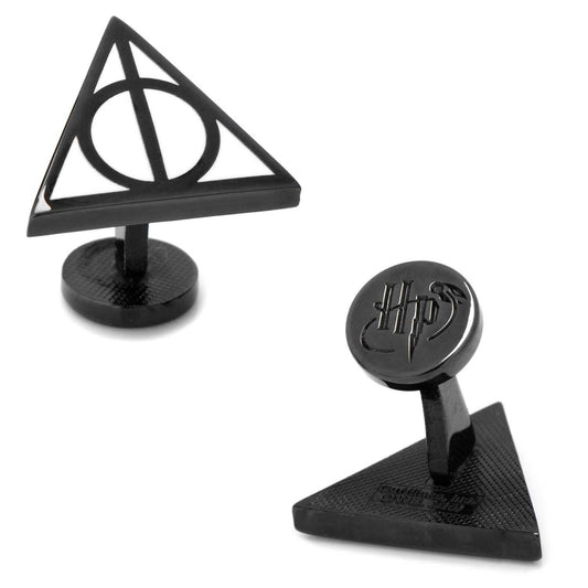 Harry Potter Deathly Hallows Cufflinks - Cufflinks.com - Flyclothing LLC