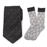 Harry Potter Golden Snitch Black Necktie Gift Set - Cufflinks.com - Flyclothing LLC