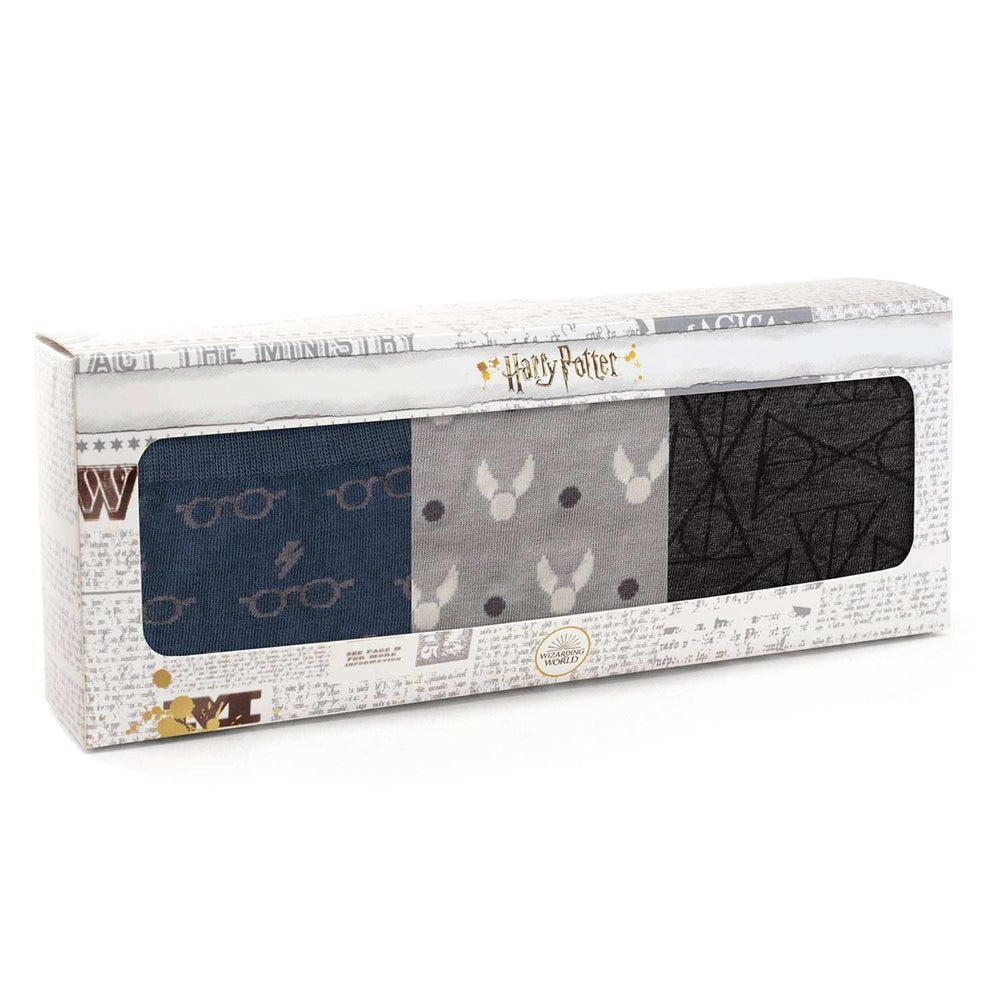 Harry Potter 3 Pack Sock Gift Set - Cufflinks.com - Flyclothing LLC
