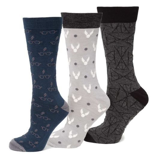 Harry Potter 3 Pack Sock Gift Set - Cufflinks.com - Flyclothing LLC