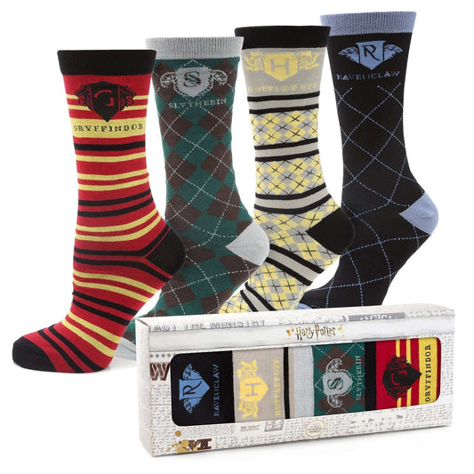 Harry Potter House 4 Socks Gift Set - Cufflinks.com - Flyclothing LLC
