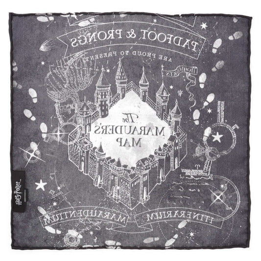 Harry Potter Marauder's Map Pocket Square - Cufflinks.com - Flyclothing LLC