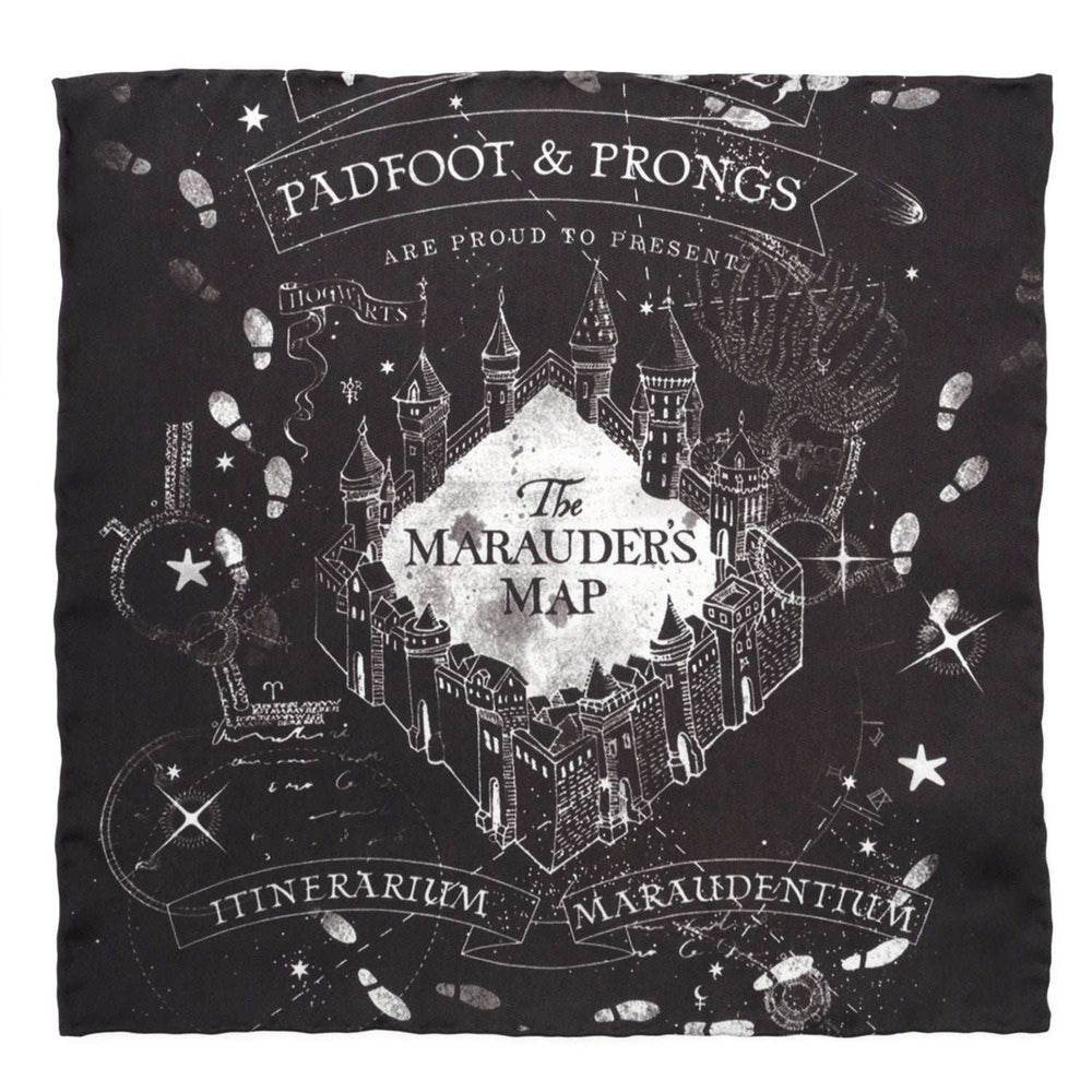 Harry Potter Marauder's Map Pocket Square - Cufflinks.com - Flyclothing LLC