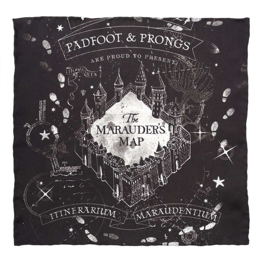 Harry Potter Marauder's Map Pocket Square - Cufflinks.com - Flyclothing LLC