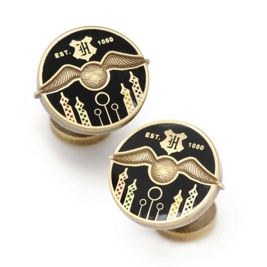 Harry Potter Quidditch Field Cufflinks - Cufflinks.com - Flyclothing LLC