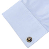 Harry Potter Quidditch Field Cufflinks - Cufflinks.com - Flyclothing LLC