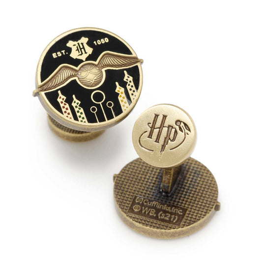 Harry Potter Quidditch Field Cufflinks - Cufflinks.com - Flyclothing LLC