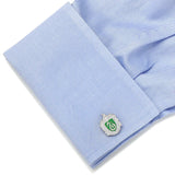 Harry Potter Slytherin Crest Cufflinks - Cufflinks.com - Flyclothing LLC