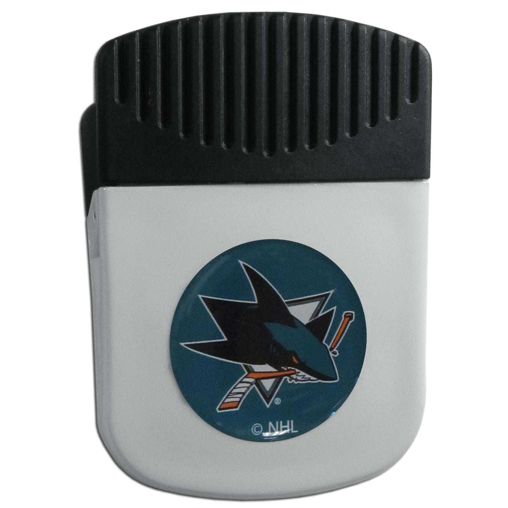 San Jose Sharks Chip Clip Magnet - San Jose Sharks - Flyclothing LLC