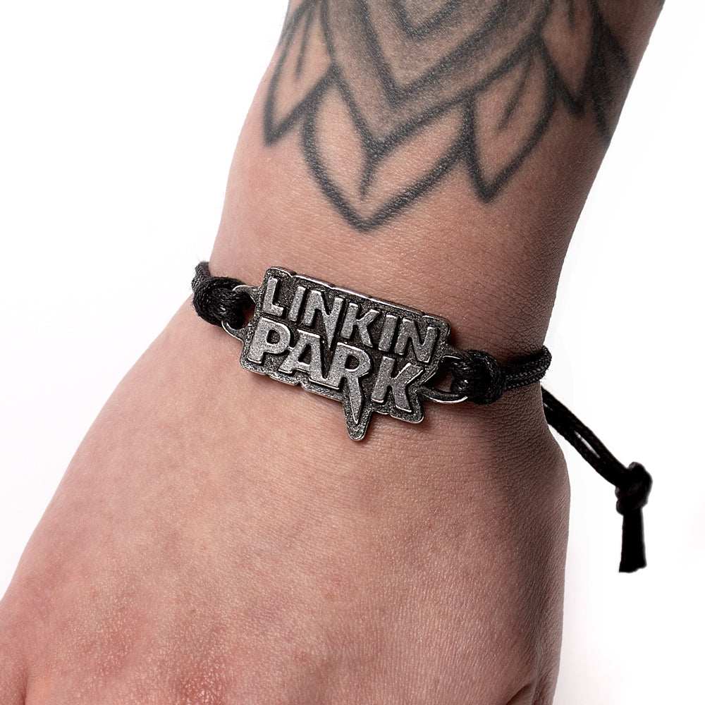 Alchemy Gothic Linkin Park Lettering Logo Bracelet - Alchemy Gothic - Flyclothing LLC