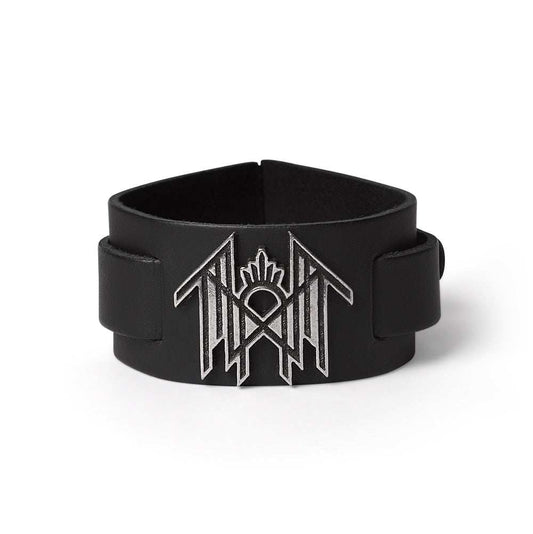 Alchemy Gothic Sleep Token Leather Wrist Strap Bracelet - Alchemy Gothic - Flyclothing LLC