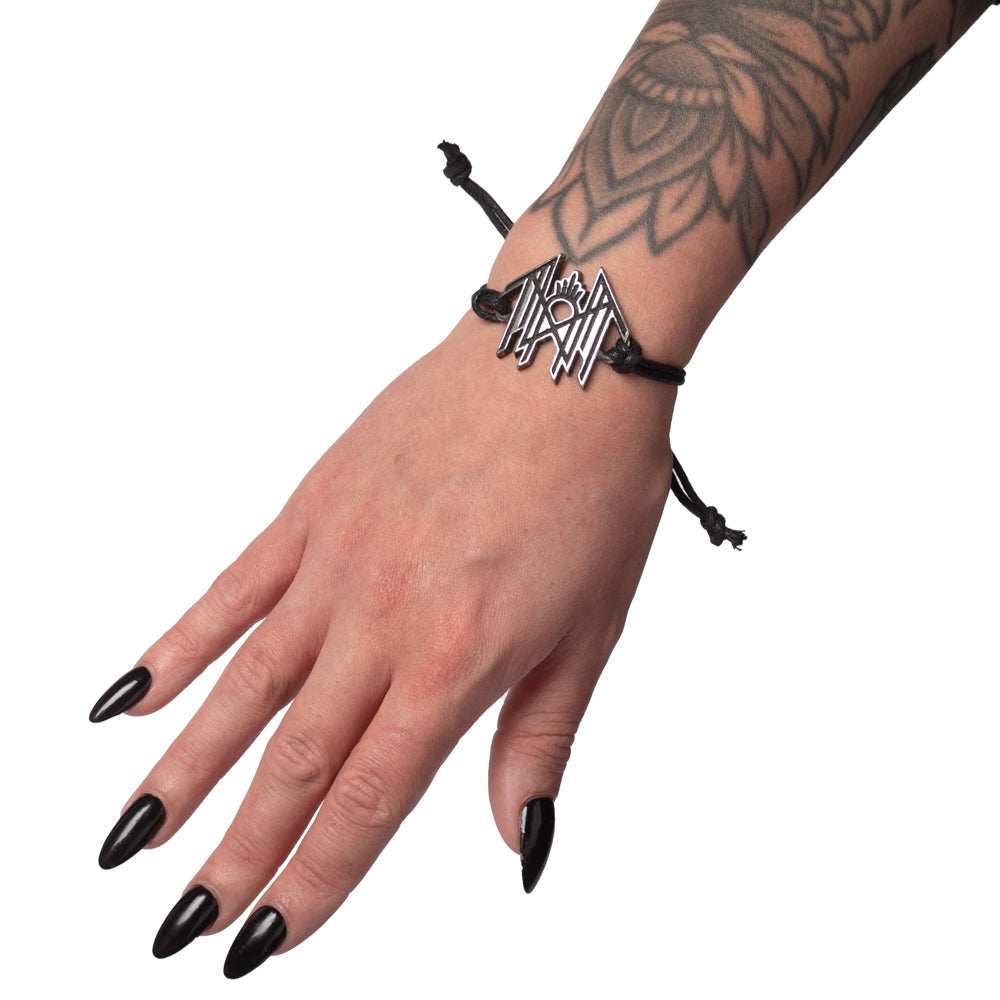 Alchemy Gothic Sleep Token Corded Wrist Strap Bracelet - Alchemy Gothic - Flyclothing LLC