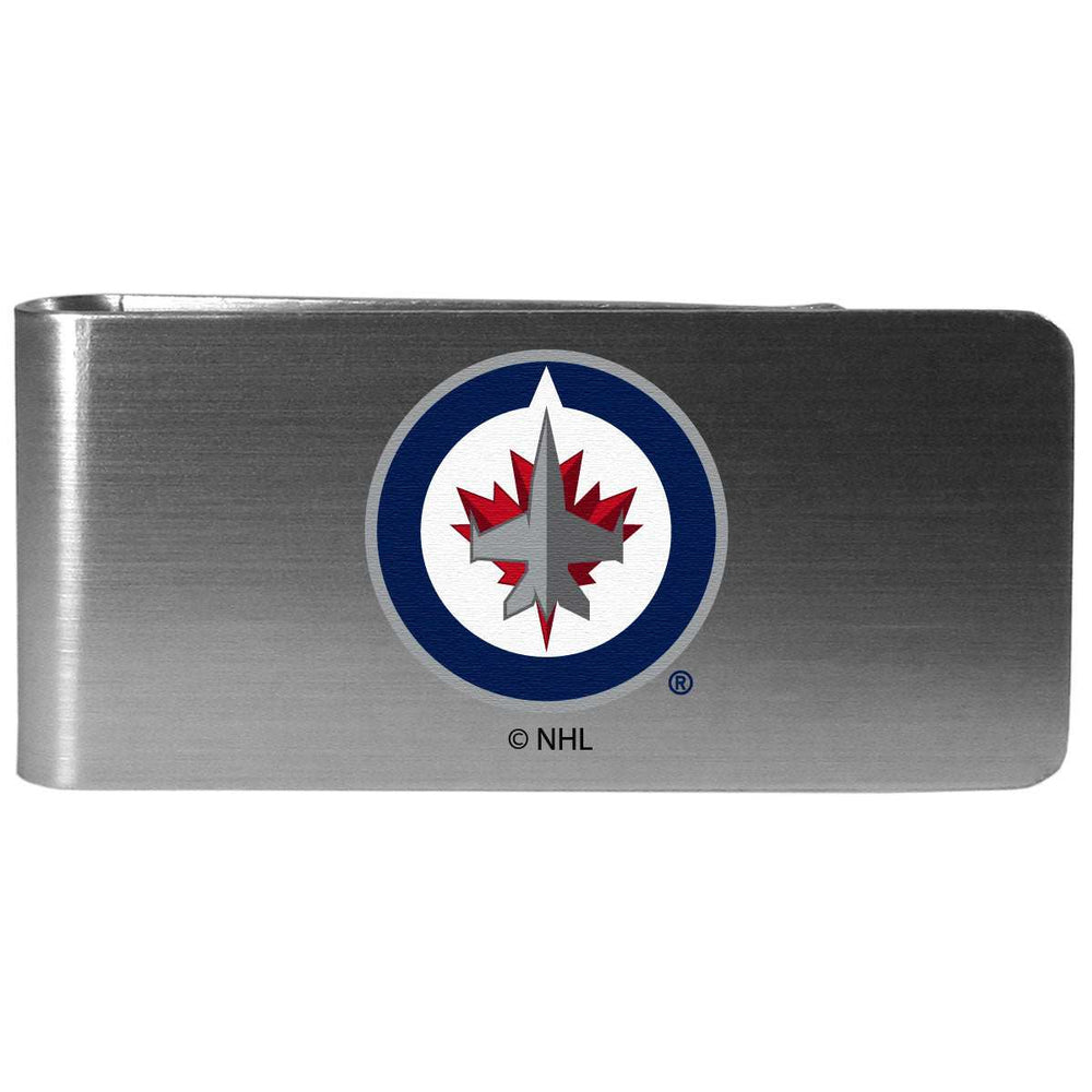 Winnipeg Jets Steel Money Clip Logo - Winnipeg Jets - Flyclothing LLC