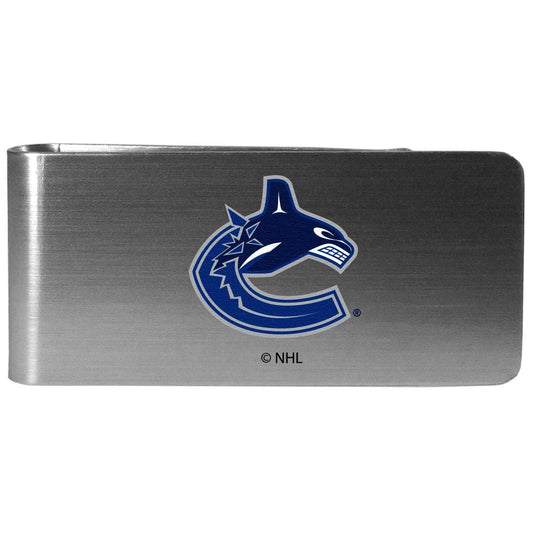 Vancouver Canucks Steel Money Clip Logo - Vancouver Canucks - Flyclothing LLC