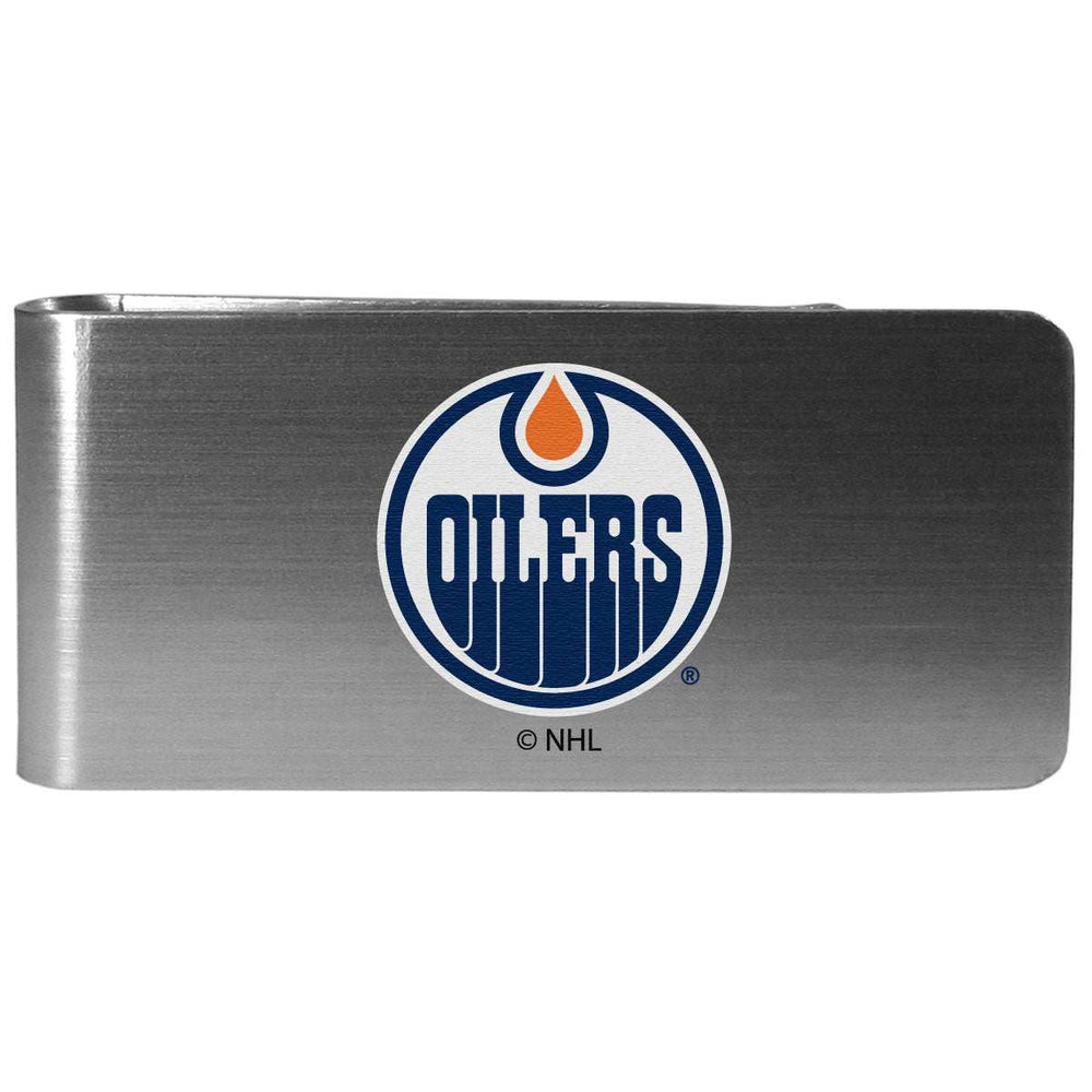Edmonton Oilers Steel Money Clip Logo - Edmonton Oilers - Flyclothing LLC
