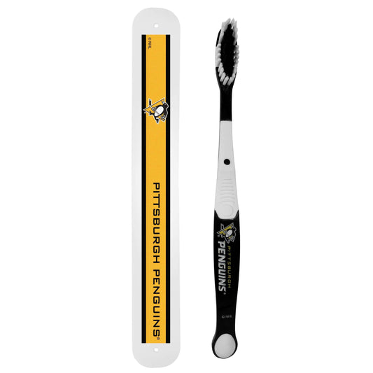 Pittsburgh Penguins® Toothbrush and Travel Case - Pittsburgh Penguins - Flyclothing LLC