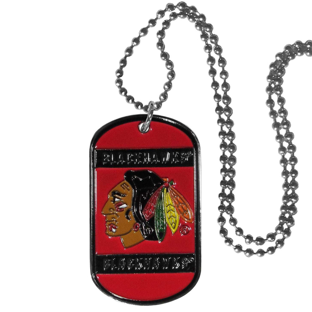 Chicago Blackhawks Tag Necklace - Chicago Blackhawks - Flyclothing LLC