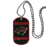 Minnesota Wild Tag Necklace - Minnesota Wild - Flyclothing LLC