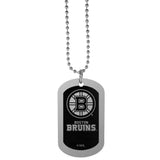 Boston Bruins Chrome Tag Necklace - Boston Bruins - Flyclothing LLC