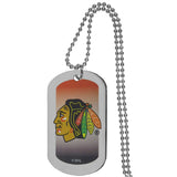 Chicago Blackhawks Team Tag Necklace - Chicago Blackhawks - Flyclothing LLC
