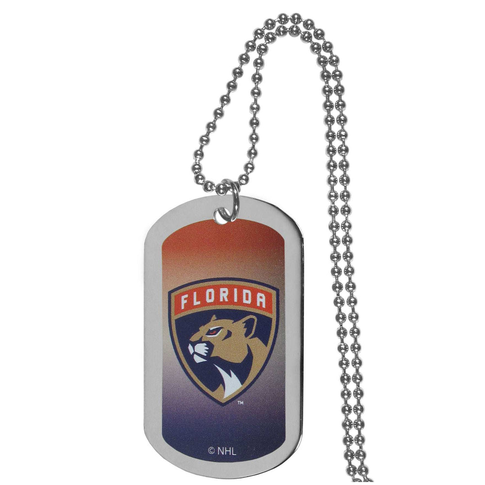 Florida Panthers Team Tag Necklace - Florida Panthers - Flyclothing LLC