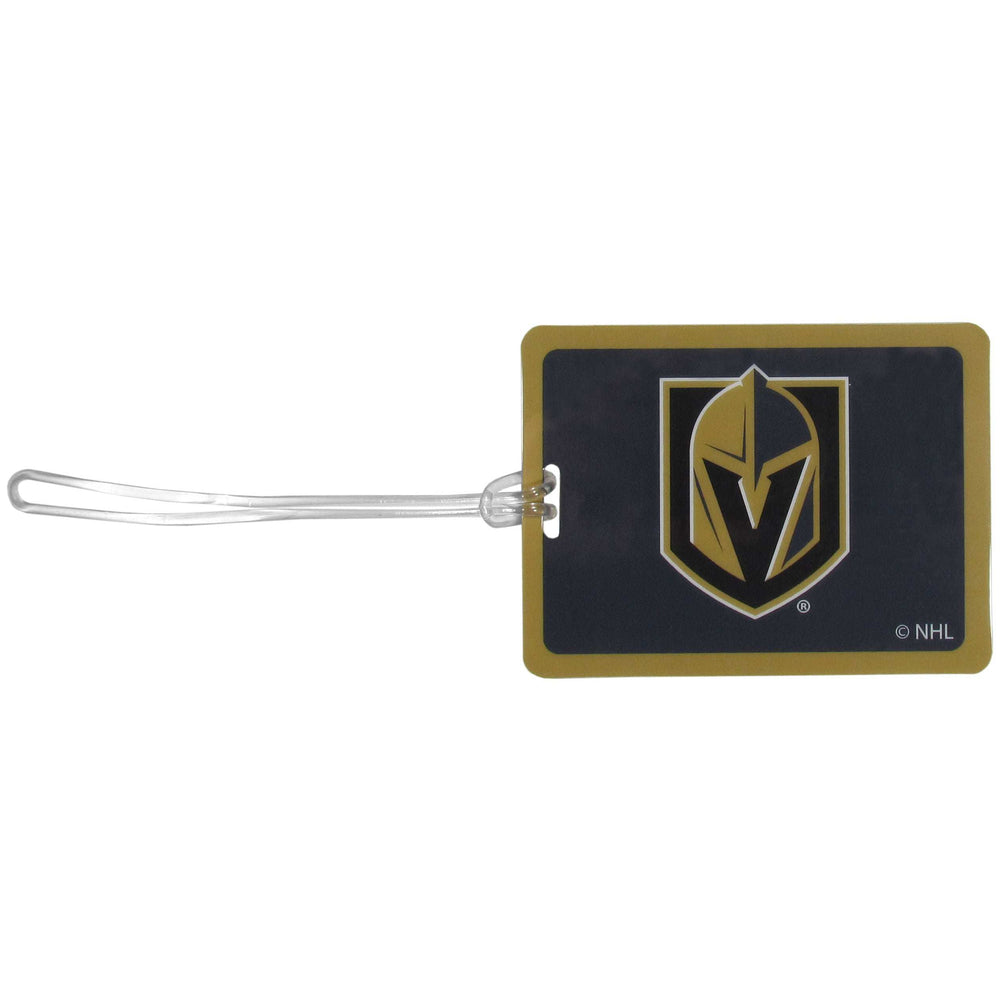 Vegas Golden Knights Vinyl Luggage Tag - Vegas Golden Knights - Flyclothing LLC