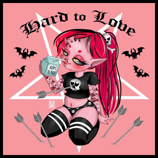 Black Market Art Company Hard to Love Print - Black Market Art Company - Flyclothing LLC