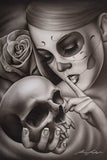 Black Market Art Company Hasta la Muerte Print - Black Market Art Company - Flyclothing LLC