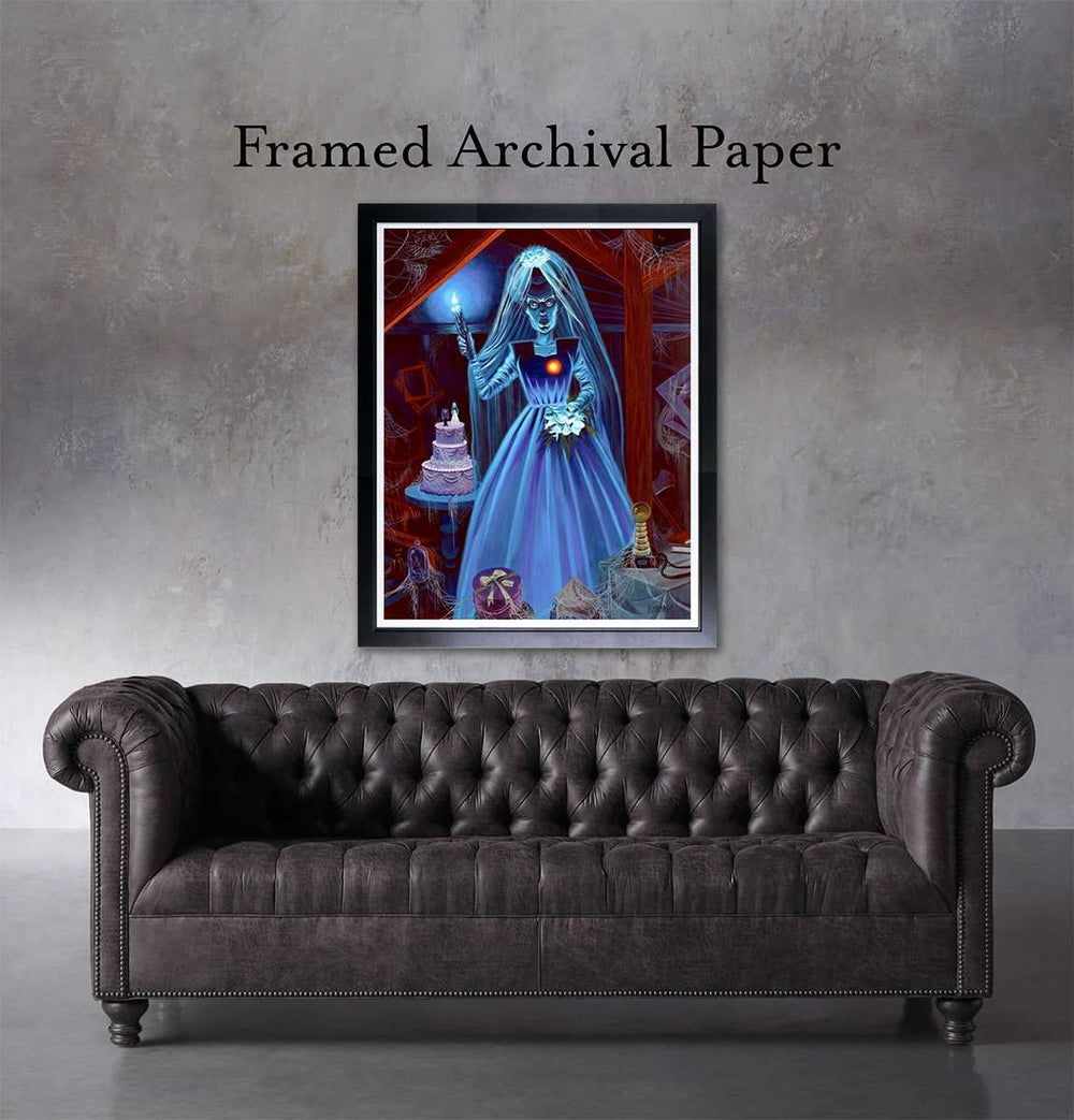 Black Market Art Company Haunted Mansion Bride Print - Black Market Art Company - Flyclothing LLC
