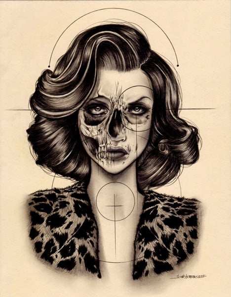 Black Market Art Company Haute Decay Print - Black Market Art Company - Flyclothing LLC