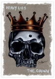 Black Market Art Company Heavy Lies The Crown Print - Black Market Art Company - Flyclothing LLC
