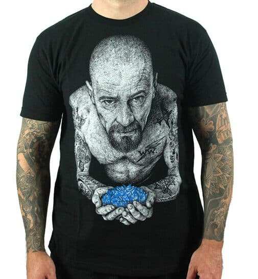 Black Market Art Company Heisenberg Men's T-Shirt - Black Market Art Company - Flyclothing LLC