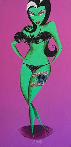 Black Market Art Company Hermans Harlot Print - Black Market Art Company - Flyclothing LLC