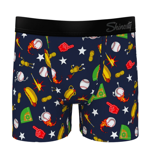 The Hey Batter Batter | Baseball Boy's Boxer Briefs - Shinesty - Flyclothing LLC