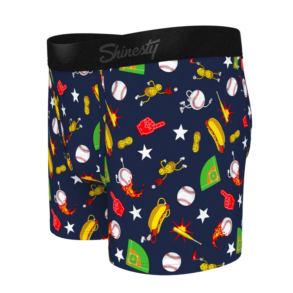 The Hey Batter Batter | Baseball Boy's Boxer Briefs - Shinesty - Flyclothing LLC