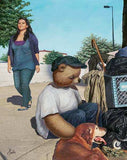Black Market Art Company Homeless Teddy Print - Black Market Art Company - Flyclothing LLC