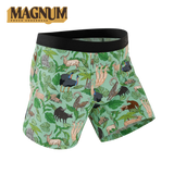 The Hornography | Tropical Animals Ball Hammock® Magnum Big Pouch Underwear - Shinesty - Flyclothing LLC