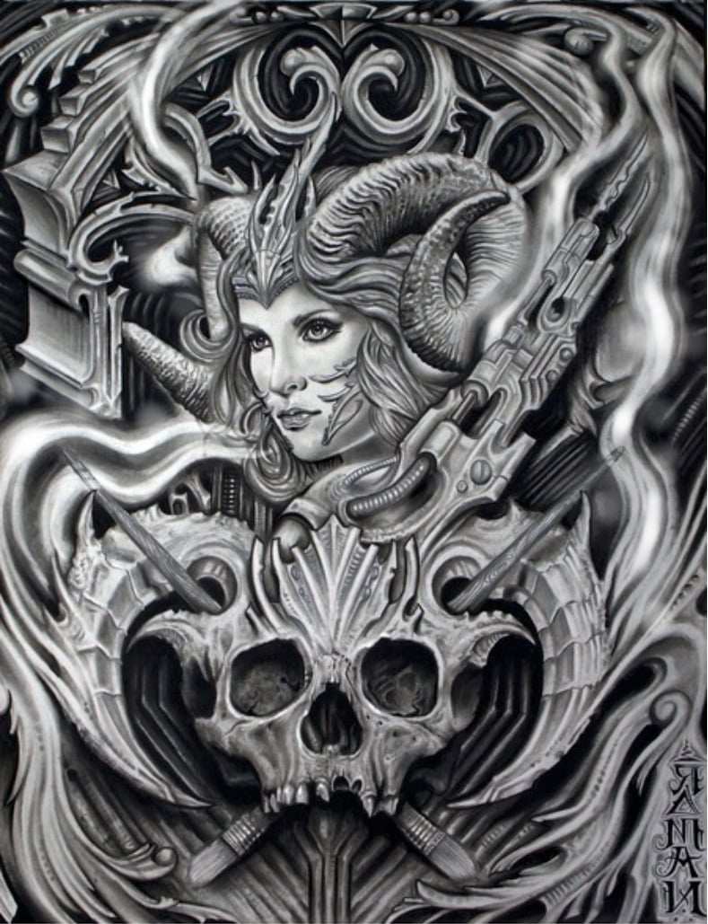 Black Market Art Company Horny Print - Black Market Art Company - Flyclothing LLC