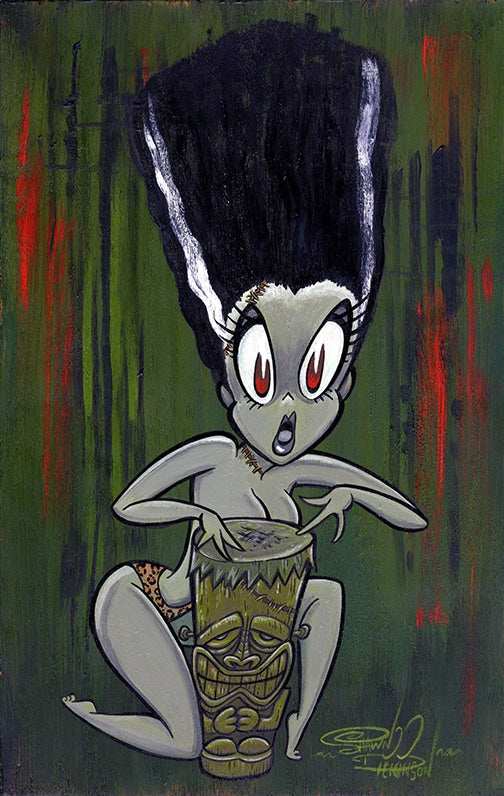 Black Market Art Company Horrortique Print - Black Market Art Company - Flyclothing LLC