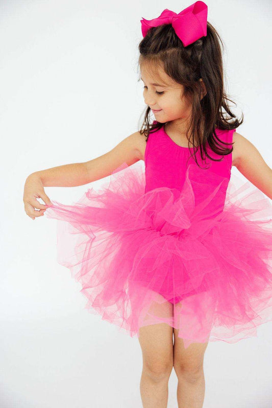 Hot Pink Tank Tutu Leotard - Mila & Rose ® - Flyclothing LLC