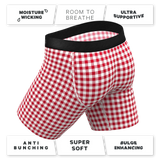 The Hot Diggity | Corn Dog Long Leg Ball Hammock® Pouch Underwear With Fly - Shinesty - Flyclothing LLC