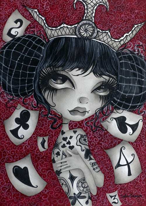 Black Market Art Company House of Cards Print - Black Market Art Company - Flyclothing LLC