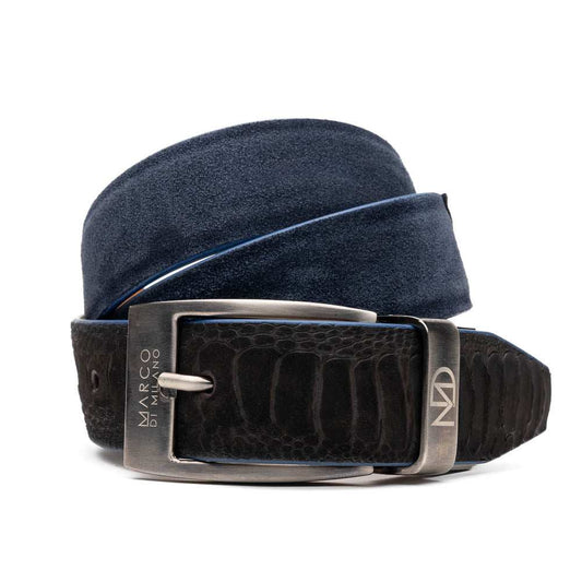 Hugo Belt Black / Navy - Marco Di Milano - Flyclothing LLC