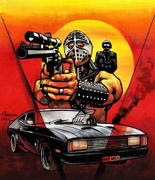 Black Market Art Company Humungus Print - Black Market Art Company - Flyclothing LLC