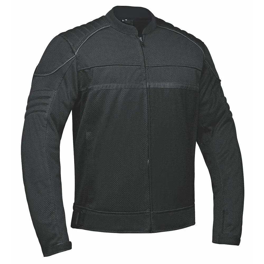 Hurricane - Mens Textile Mesh Jacket - Unik Just for Bikers - Flyclothing LLC