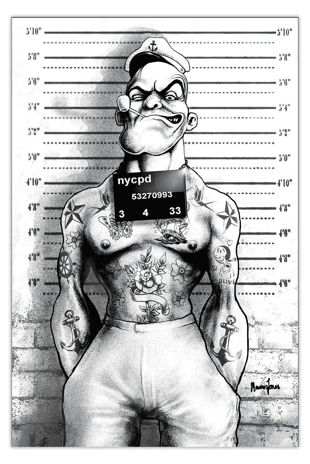 Black Market Art Company I Am What I Am Print - Black Market Art Company - Flyclothing LLC