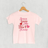 Jesus Loves Me This I Know Hearts (Kids) - Ivy + Cloth - Flyclothing LLC
