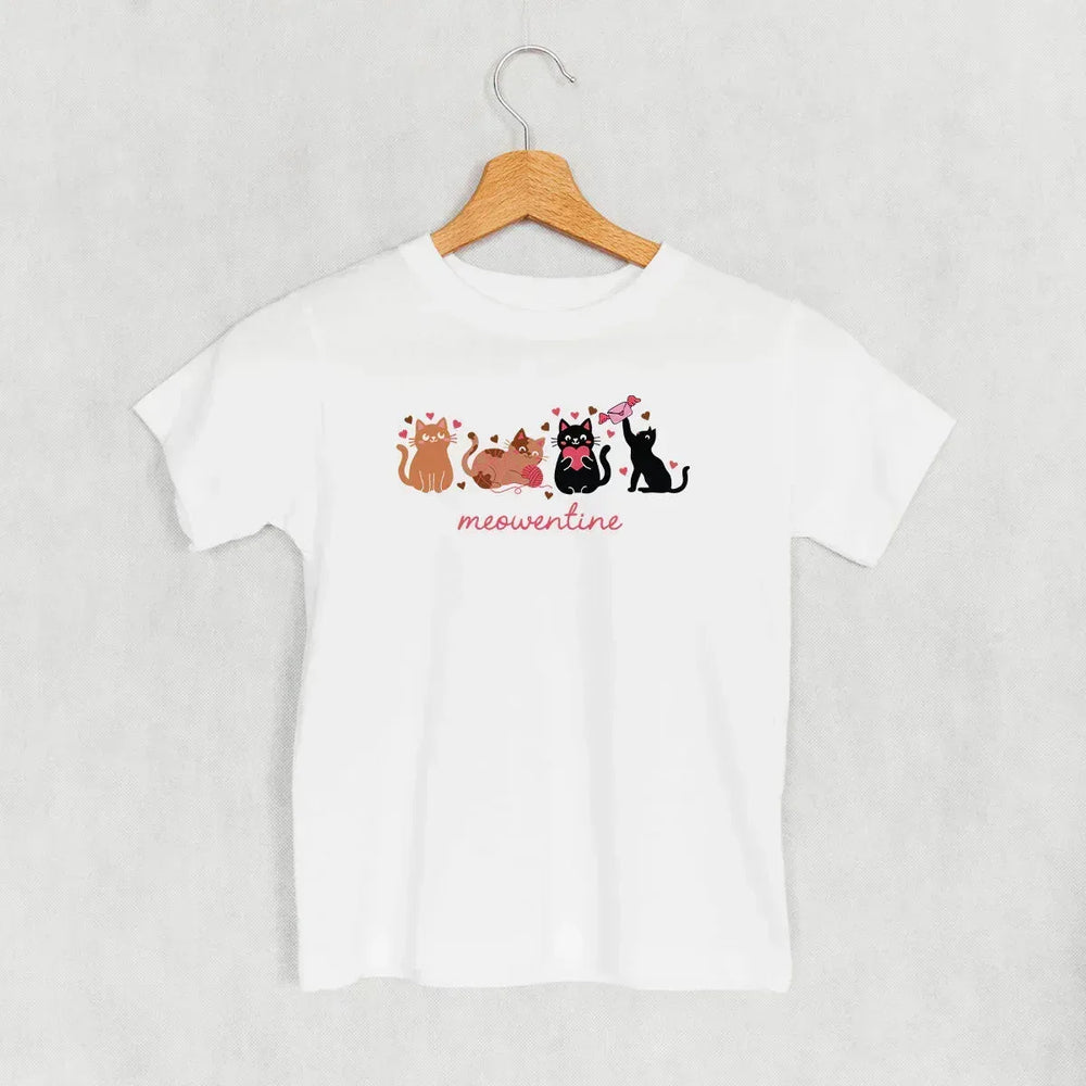Meowentine Cat Doodles (Kids) - Ivy + Cloth - Flyclothing LLC